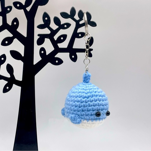 HANDMADE | Little Whale | Bag Charm | Keychain (Brand New!) 💙 - Picture 2 of 9